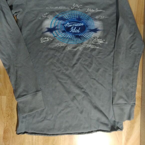 American Idol Pop Tarts Logo 2007 Long Sleeve T-Shirt - Picture 2 of 8